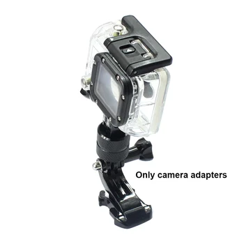 Pasukami Turėtojas Fotoaparato Priedai Nešiojamų 360 Laipsnių Trikojo Adapteris Reguliuojamas Sukasi Aliuminio, Patvarus Tvirtinimas Gopro Hero