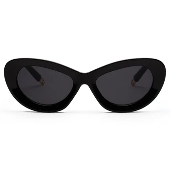 Peekaboo naujas cat eye akiniai nuo saulės moterims tonuoti spalva objektyvas derliaus 2019 permatomas seksualus katės akis, saulės akiniai ponios uv400