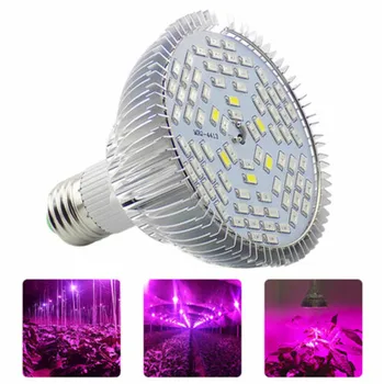 Phytolamp Visą Spektrą Augti LED Augalų Lemputė E27 Lemputės Daigų Lempų Ultravioletinės Lempos Augalai, Patalpų, Sėklos, Daržovės