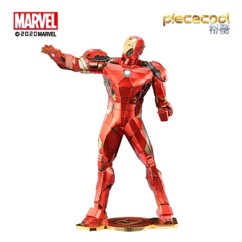 Piececool Raudona Super herojus Modelis rinkiniai 3D metalo įspūdį lazerio pjovimo Pjūklelis 