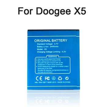 PINZHENG Mobiliojo Telefono Bateriją Doogee X5 X 5 Y100 T6 Pro DG800 Aukštos Kokybės Pakaitinis Akumuliatorius Su Dovana