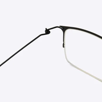 Plotis-140 B titano vyrai be akinių rėmeliai vyrų verslo jokių varžtų Likvidavimo vyrių akiniai, optiniai trumparegystė akiniai, akiniai