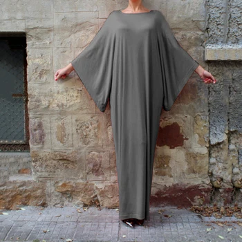Plus Size musulmonų drabužiai Super elastinga artimųjų Rytų religijos drabužių Vasaros Grindų Ilgis ilga suknelė Prarasti Musulmonų suknelė moterims