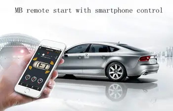 PLUSOBD NUOTOLINIO PALEISTI VARIKLIO GSM/GPS AUTOMOBILIŲ SIGNALIZACIJOS SYSTRM Smartfon App Nuotolinio Pradėti Išskirtinis Mercedes Benz W164 X164 W251