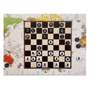 Prabangus Magnetinis EVA Kieto Plastiko Šachmatų Rinkinį Nešiojamų Geležies Diskelį vaikų Dovanų Įspūdį Klijuoti Prie Sienos, stalo Žaidimai