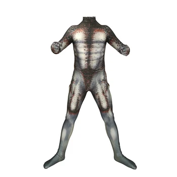 Predator Superhero Cosplay Kostiumų Jumpsuits Kostiumas Zentai Bodysuit Kostiumas Lycra Spandex Halloween kostiumai Suaugusiems Vaikams