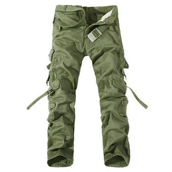 Prekės Karinių Krovinių Kelnės Vyrams Multi-Pocket Kietas Bendras Vyrų Lauke Ilgos kelnės vyrams Aukštos Kokybės Tactical Kelnes
