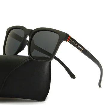 Prekės ženklo Dizainas Aikštėje Poliarizuoti Akiniai nuo saulės Vyrų Vairavimo Saulės Akiniai Derliaus Danga Sunglass UV400 Atspalvių Akių Oculos de sol
