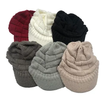 Prekės Žiemą megzti Beanies Skrybėlės Moterims Stora Šilta Kepuraitė Skullies Skrybėlę Moterų megzti Kietas Dangtis Kepuraitė Kepurės Lauko Jojimo Rinkiniai