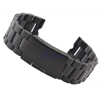 Premium Žiūrėti Juosta 22mm Watchbands Nerūdijančio Plieno Žiūrėti Diržu, Moto Motorola 360 Smart Watch + Įrankiai