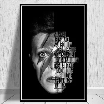 Princas Elvis Michael Jackson Bowie Citata Legendos Star Drobė, Aliejus, Tapyba Meno Spaudiniai Sienos Nuotraukas Namų Dekoro quadro cuadros
