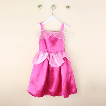 Princesė Belle&Rapunzel elegantiška suknelė mergaitėms cosplay šalis suknelė populiarus kamuolys suknelė