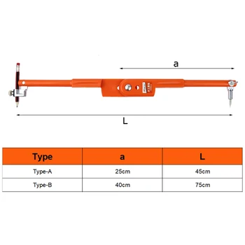 Profesinės Medienos Apdirbimo Pieštuku Kompasus Linijos Žymėjimo Matuoklis Reguliuojamas Pakabos Žymėjimo Scriber Kompasas Staliaus Įrankiai
