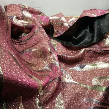 Putojantis šalis dekoro Cosplay blizga audinio su blizgučiai milteliai Bling mirguliavimas šokių suknelė Kompozicinės medžiagos 50cm*145cm