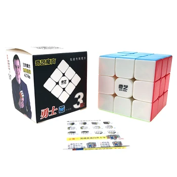 Qiyi Kariai W 3x3x3 Magic Cube Profesinės 3x3 Greitis Kubeliai Galvosūkiai 3 3 Speedcube dovana vaikams