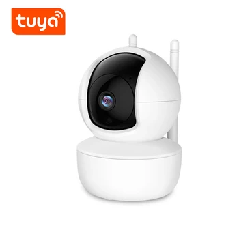 QZT Tuya Smart Home Security Camera IP WIFI Dome Vaizdo Stebėjimo Kamera 1080P 360 Patalpų Kūdikio stebėjimo Belaidės IP Kameros WIFI