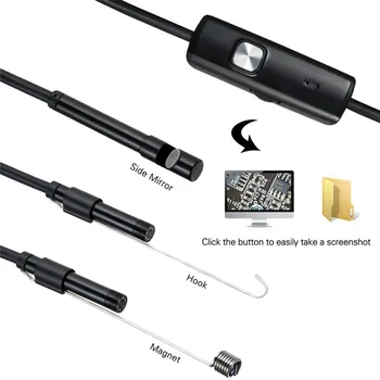 QZT USB Endoskopą Kamera, WIFI Vandeniui 8mm Mini Endoskopą Kamera Full HD 1080P Skaitmeninės Micro Slapta Kamera, USB, WIFI Endoskopą