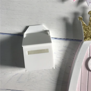 Rankų rožinė Arch Pasakų duris puiki dovana mergaitėms miniatiūriniai magija laumės dantų fėja durų Nustatyti Dulkių Sveiki Kilimėlis Pėdų Spausdintuvą