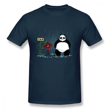 Ranma Marškinėliai Vyrų Harajuku Camiseta Atsitiktinis Panda marškinėliai Plius dydžio Karšto parduoti Naują Atvykimo Medvilnės Tees
