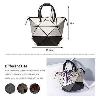 REALER moterų rankinės prabanga pečių krepšiai dizaineris 2020 sulankstomas Entire su top-rankena moterų įvairių geometrinių formų krepšiai