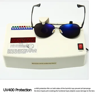 Reggaeon prekės poliarizuota retro vairavimo vyriški akiniai nuo saulės, akiniai nuo saulės UV400 Oculos De Sol