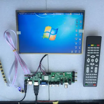 Rinkinys LP173WD1(TL)(C1) LED Valdiklis valdybos TV VGA USB 1600X900 DVB-T signalą HDMI AV 17.3
