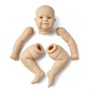 RSG Reborn Baby Doll 20 Cm Tikroviška Naujagimio Veidelį Mergina Maddie Vinilo Unpainted Nebaigtų Lėlės Dalys 