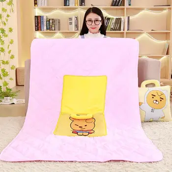 RYAN APEACH pliušas pagalvės žaislas kawaii VAMZDIS MUZI įdaryti lėlės plauko antklodė animacinių filmų sofos pagalvėlių vaikų dienos dovana draugei metu