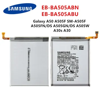 SAMSUNG Originalus EB-BA505ABN EB-BA505ABU 4000mAh bateriją, Skirtą SAMSUNG Galaxy A50 A505F SM-A505F A505FN/DS/GN A505W A30s A30+Įrankiai