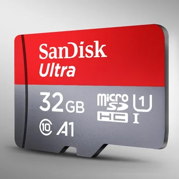 SanDisk Atminties Kortelė 8GB C4 16GB 32GB 64GB micro sd 128 GB 256 GB 100mb/s Class10 Micro SD SDHC SDXC Trans Flash drive atminties korteles