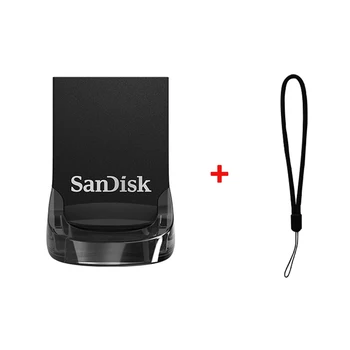 SanDisk CZ430 pen ratai 256 gb 128Gb 64Gb skaityti greitį iki 130 MB/s usb flash drive 16Gb 32Gb pendrive USB 3.1 flash atminties kortelė