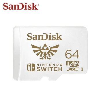 SanDisk Micro SD Kortele 256 GB Micro SDXC Kortelės 128GB Flash Kortelės 64GB UHS-I Atminties Kortele Nintendo Jungiklis TF Kortelė Kompiuteris