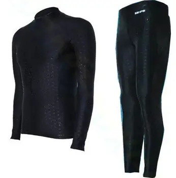 Saulės Ryklio Odos modelis Nardymo kostiumas snorkeling vyrų ilgas rankovėmis marškinėliai maudymosi kostiumėlį, maudymosi kelnės skrynios banglenčių maudymosi kostiumėliai