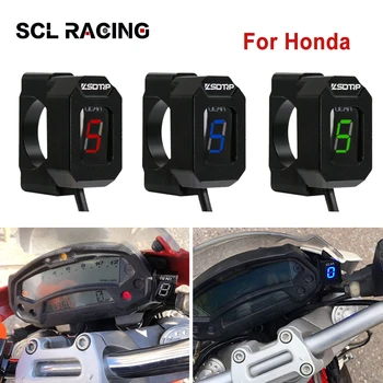 SCL Lenktynių Motociklo 1-6 Lygį Pavarų Ekrano Indikatorius Ekiu Plug Honda NC700 XL100 CB500F CB1100 VT400 CB400SF CBR650F