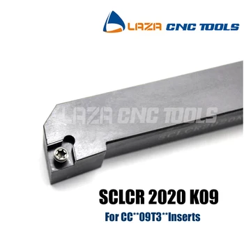 SCLCR2020K09 SCLCL2020K09 Pjovimo Išorės tekinimo įrankio laikiklis,SCLCR SCLCL CNC Karbido Tekinimo, Pjovimo,Tekinimo įrankio Laikiklis SCLCRL