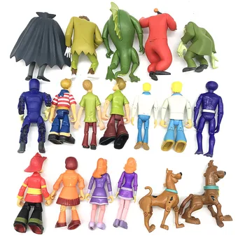 Scooby/Skeletas Vyras/Velma /Frankenšteinas-s-Monstras/DAPHNE /SHAGGY/Bedugnės/raganius/Drakula Veiksmų Skaičius, 50-mečio proga