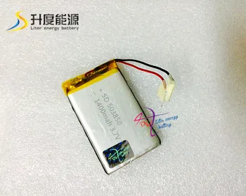 SD 503850 li-ion baterija 3.7 v 1400mah ličio polimerų baterija
