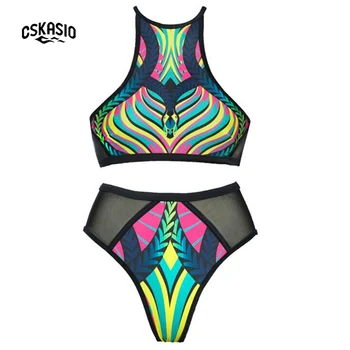 Seksualus Sujungimas Akių Vien Bikini komplektas Brazilijos Bikini Moterims 2017 Aukšto Juosmens maudymosi Kostiumėliai Kratinys maudymosi kostiumėlį Paplūdimio Maudymosi Kostiumai