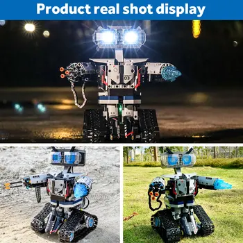 SEMBO Miestas Kūrėjas RC Robotas Blokai Nuotolinio Valdymo Pažangios įrangos pardavimas, biuro įrangos Robotas Automobilių Ginklas Plytos, Žaislai Berniukams, Vaikų