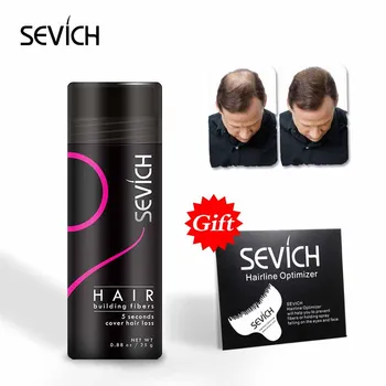 Sevich 25g Plaukų pluoštas Spray su šukos dovana Keratino Plaukų Skaidulų Milteliai 10 Spalvų Plaukų Slinkimas Valsčiaus Pastatas,