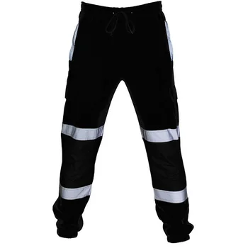 Sfit Vyrų Išspausdinti Kelnės Didelis Apžvalginis darbo drabužiai Didelio Matomumo Saugaus Darbo Kelnės Sweatpants Poilsiu Kelnės
