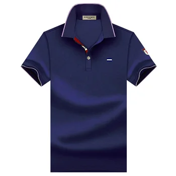SHABIQI Naujas Klasikinis Mens Polo ShirtsShort rankovės rudenį vyriški Marškiniai Markių Camisa Polo Masculina Plius Dydis 6XL 7XL 8XL 9XL 10XL