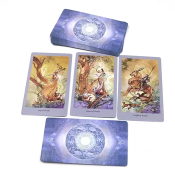 Shadowscapes Taro kortų žaidimai, 78 kortos, mystic likimo gaires, taro kelionių žaidimas moterims Kalėdinės dovanos