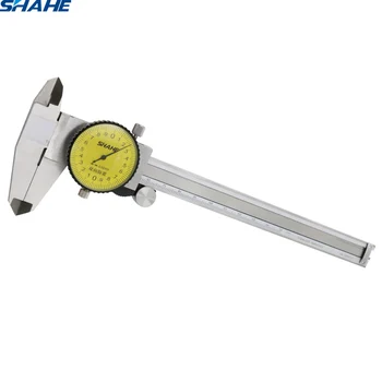 Shahe dial vernier suportas 0.02 mm matavimo įrankis vernier dial suportas 0-150 mm