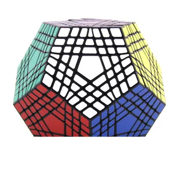 ShengShou Megaminxeds 7x7x7 Magic Cube 7x7 Teraminxeds Cubo Magico Profesinės Neo Greitis Kubo Galvosūkį Antistress Žaislai Vaikas