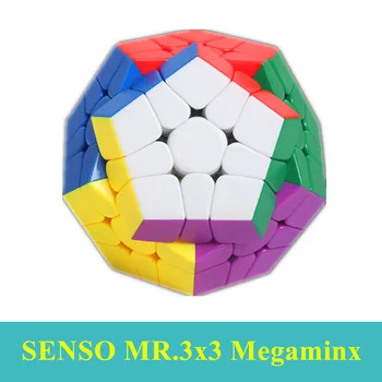 Shengshou Ponas M Magnetinių Megaminx Kubą 3x3 Magic Cube Megaminxeds Dodecahedron
