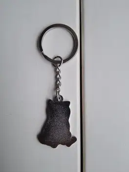 Shiba Inu Doge Logotipas keychain paketų prižiūrėtojų raktinę Metalo 3D Pakabukas Dovana Kolekcionieriams Shiba Inus Fan Club Aukštos Kokybės