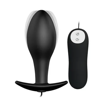 Silikono Analinis Dildo Vibratorius Skirtas Vyrų Prostatos Massager G-taško Stimuliatorius 12 Greičiu Analinis Penis Vibratorius, Sekso žaisliukai Vyrams