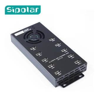 Sipolar 10 USB Port HUB 2.0 Kroviklis Su 12V 10A Maitinimo Adapteris Perduoti Duomenis Sinchronizuoja Ir Apmokestinimo Cryptocurrency Kalnakasių-400