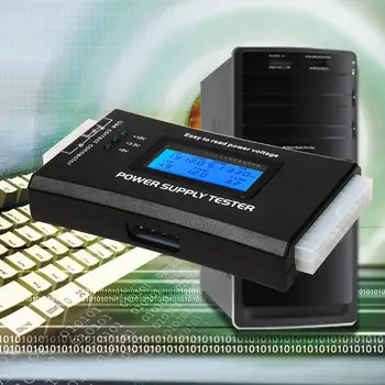Skaitmeninis LCD Ekranas PC Kompiuteris ATX 20/24 Pin Maitinimo Testeriu Patikrinti Maitinimo Matavimo Diagnostinis Testeris Įrankiai